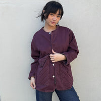 *NEW SEASON* Johanna Jacket Washed Aubergine