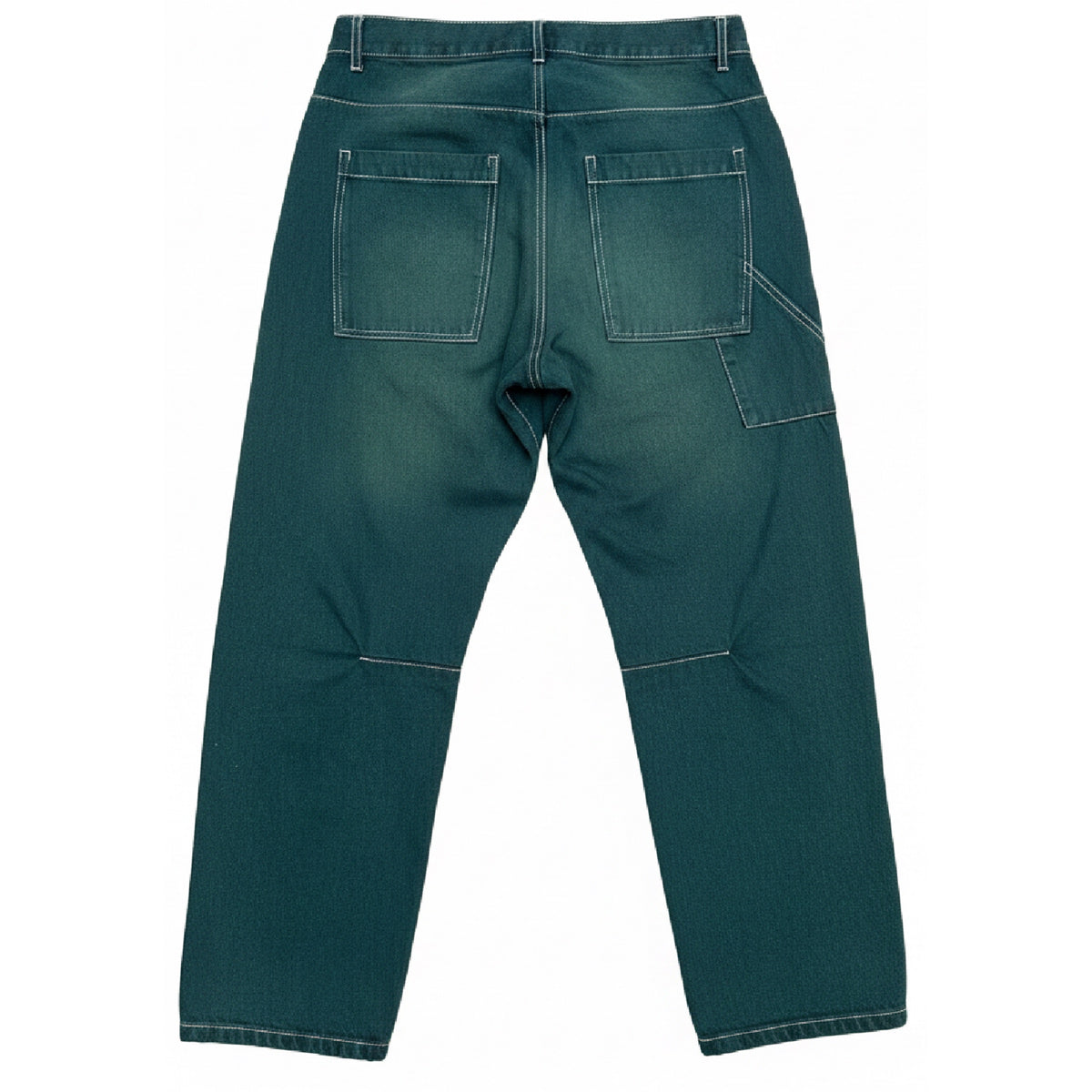 *AW26* Overdyed Barrel Denims Olive