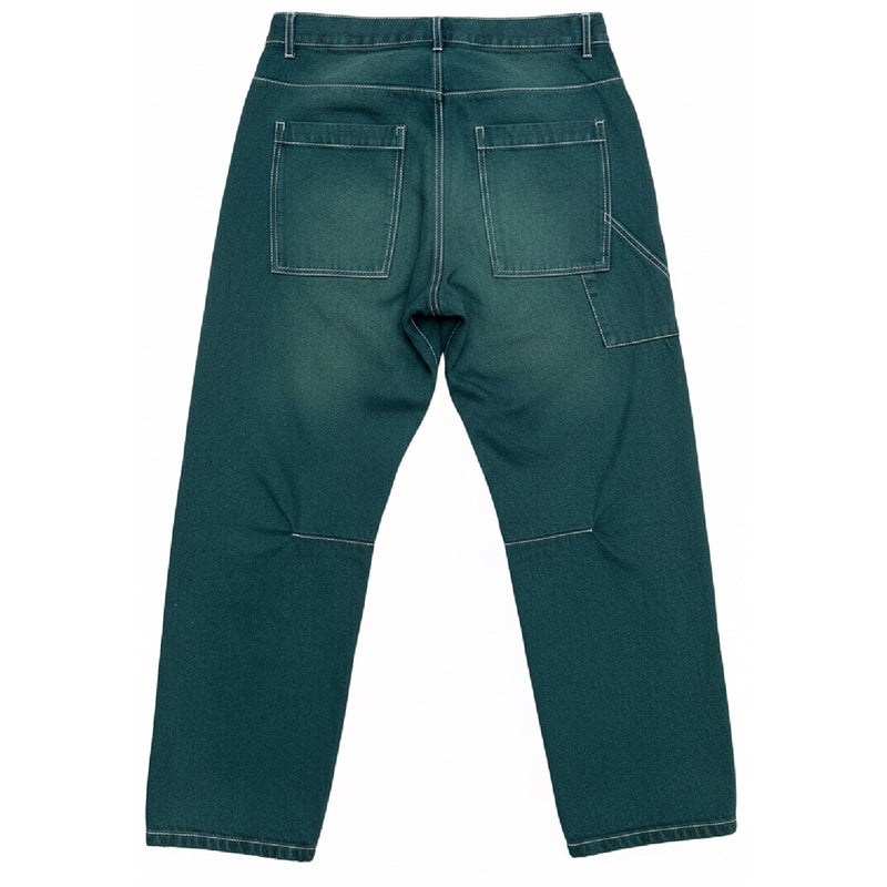 *AW26* Overdyed Barrel Denims Olive