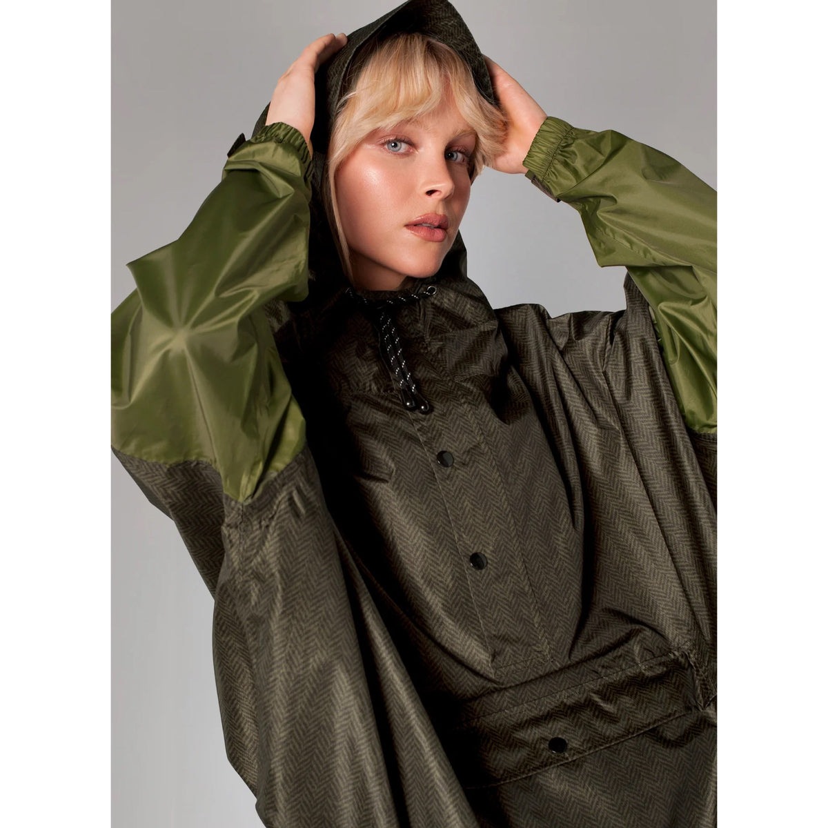 *NEW* RainKiss Rain Anorak Herringbone