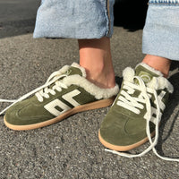 *AW26* Easter Suede Military Green
