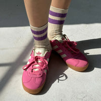 *RESTOCK* Le Bon Shoppe Varsity Socks Ube