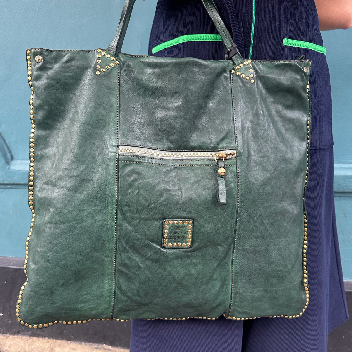 *JUST DROPPED* Campomaggi Eugenia Shopper Bottle Green
