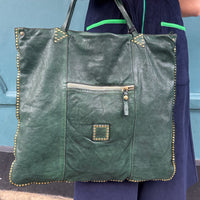 *JUST DROPPED* Campomaggi Eugenia Shopper Bottle Green