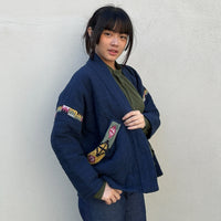 *NEW SEASON* Johanna Braided Kimono Navy