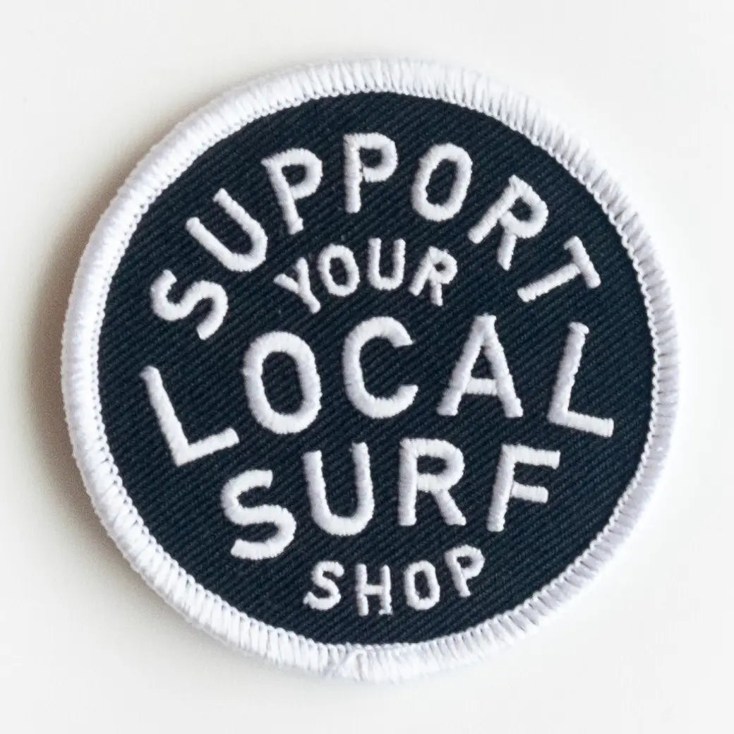 Support Your Local Surf Shop Black