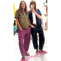 *AW26* Overdyed Barrel Workwear Plum Lightweight