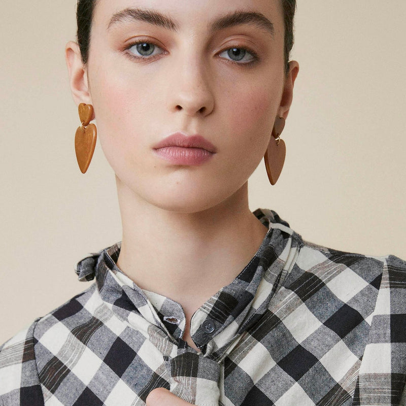 Feeka Teophile Resin Earrings Star Anise