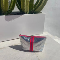 *NEW* Large Sheeny Silver Bag