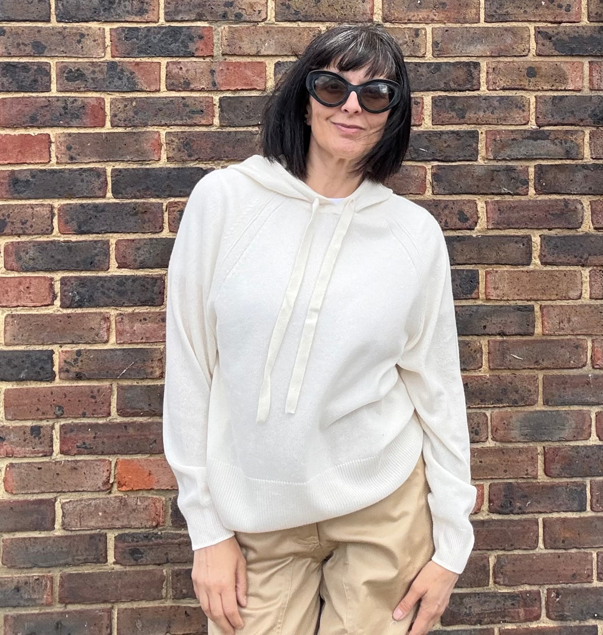 *NEW* Absolut Cashmere Hoodie Eggshell