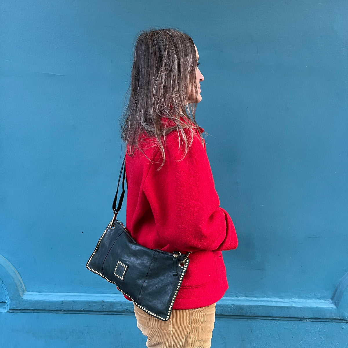 *JUST DROPPED* Gabriella Envelope Forest Green