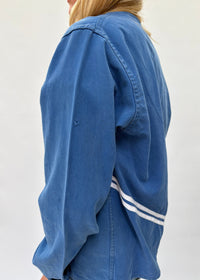 105. French Workwear Jacket with Stripes
