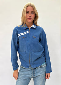 105. French Workwear Jacket with Stripes