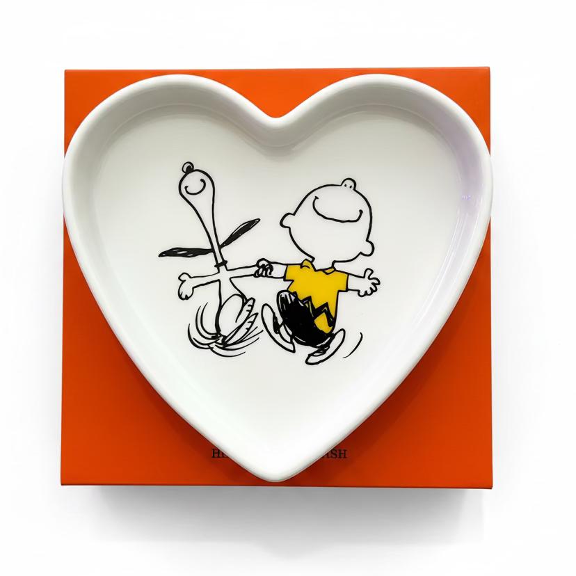 Snoopy Dance Heart Trinket Dish