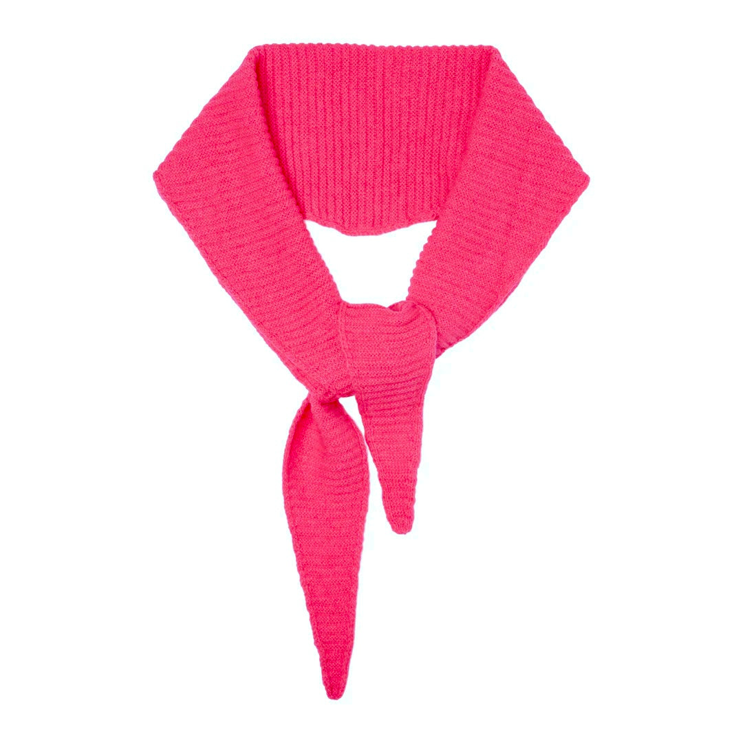 *NEW* Cashmere Diamond Skinny Scarf Neon Pink