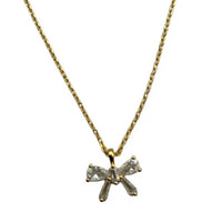 Sparkle Bow Necklace