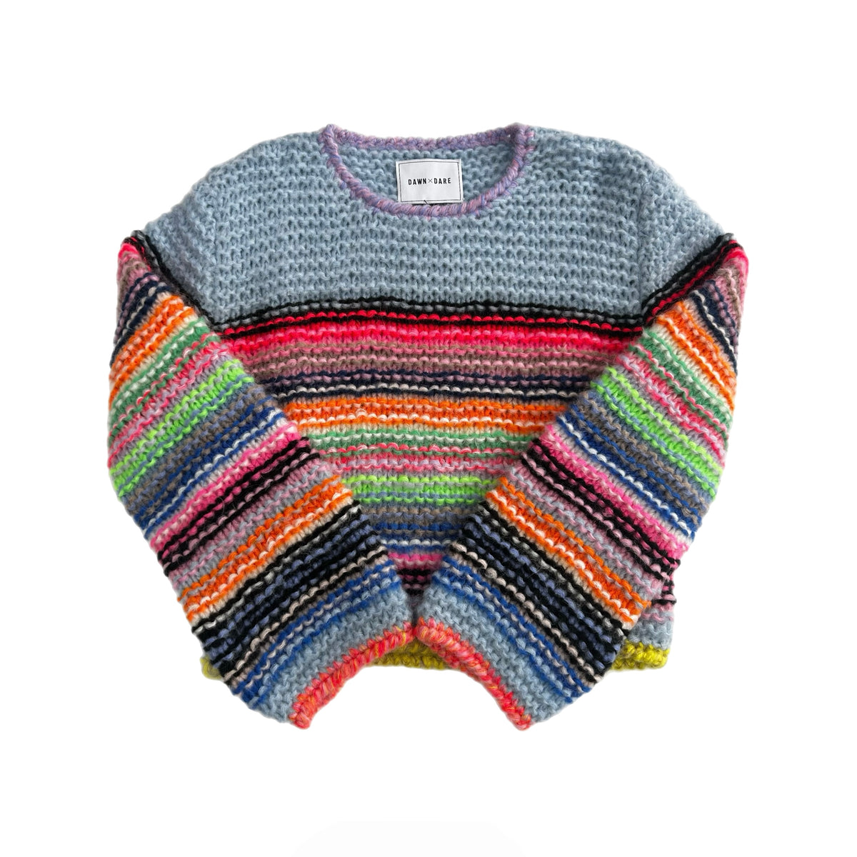 DawnxDare Sassie Stripe Ice Blue