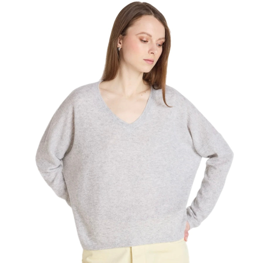 *NEW* Cashmere Alicia Light Grey Jumper