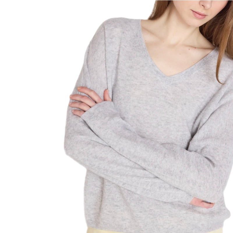 *NEW* Cashmere Alicia Light Grey Jumper