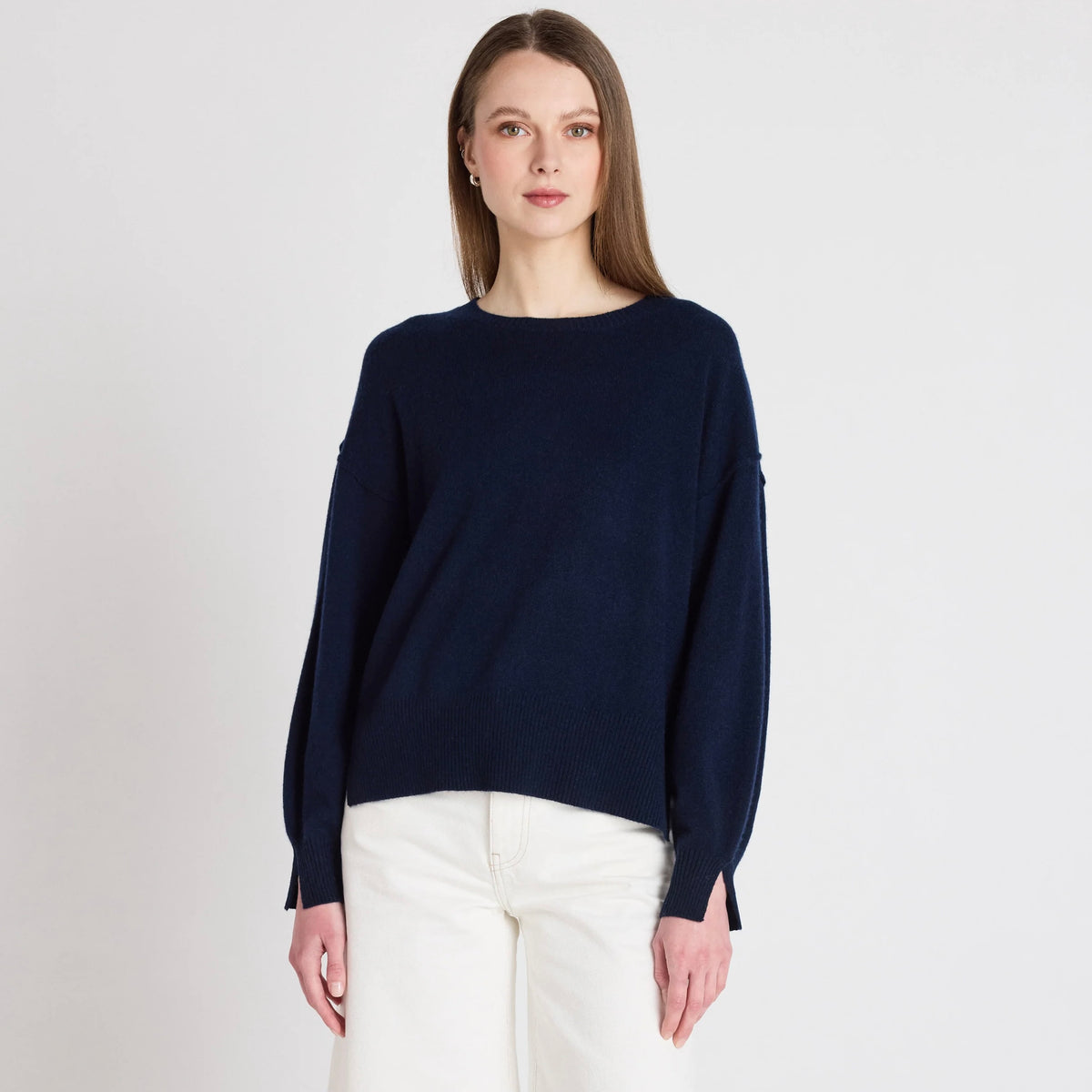 *NEW* Cashmere Caterina Navy Jumper