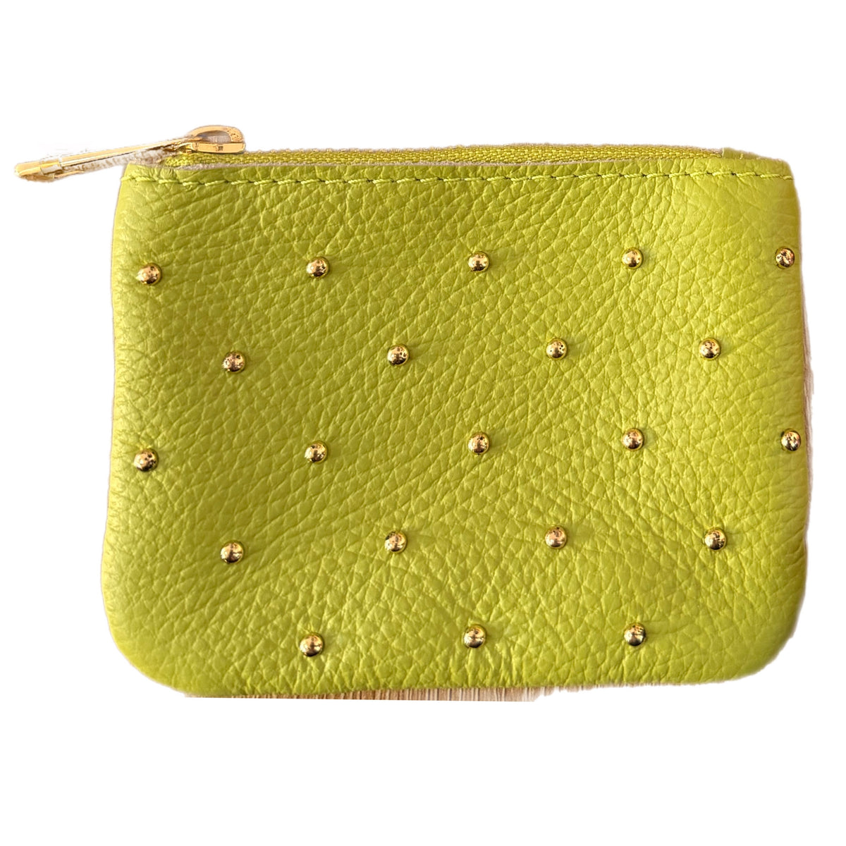 Marlon Matt Leather Studded Purse