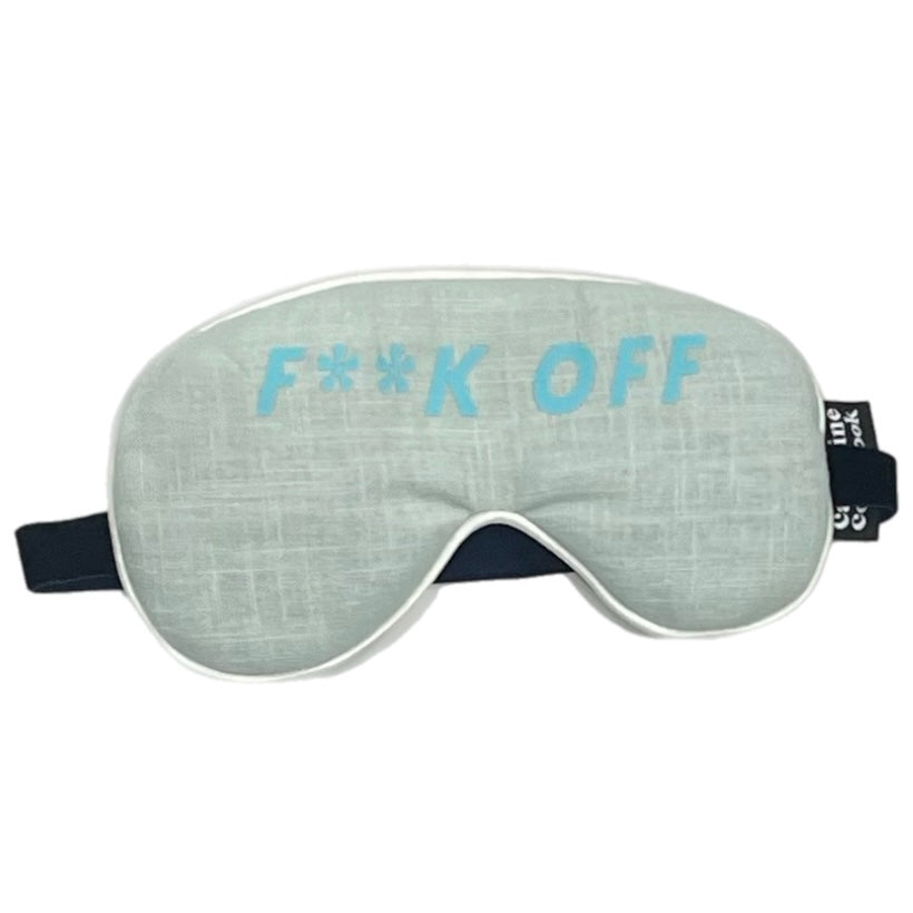 ‘F**k Off' Padded Eye Mask