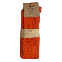 Over The Knee Pumpkin Socks