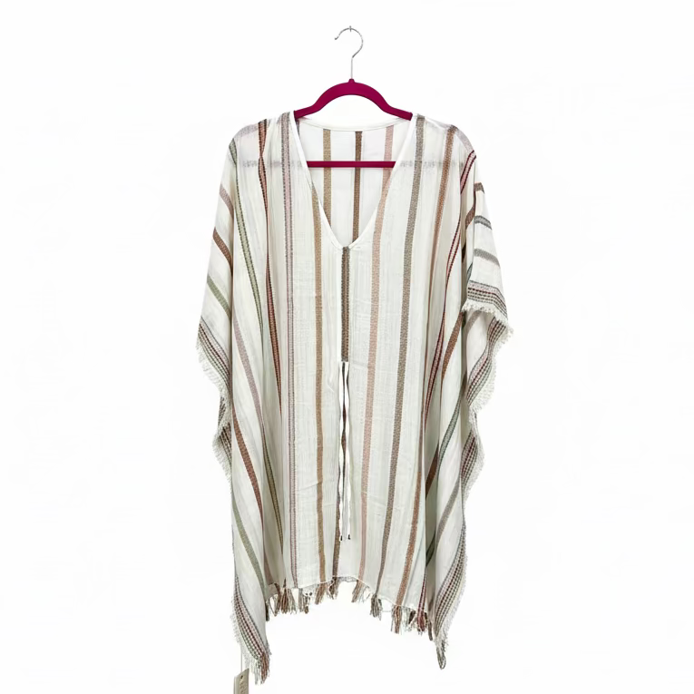 *NEW* Multi Brown Stripe Kaftan