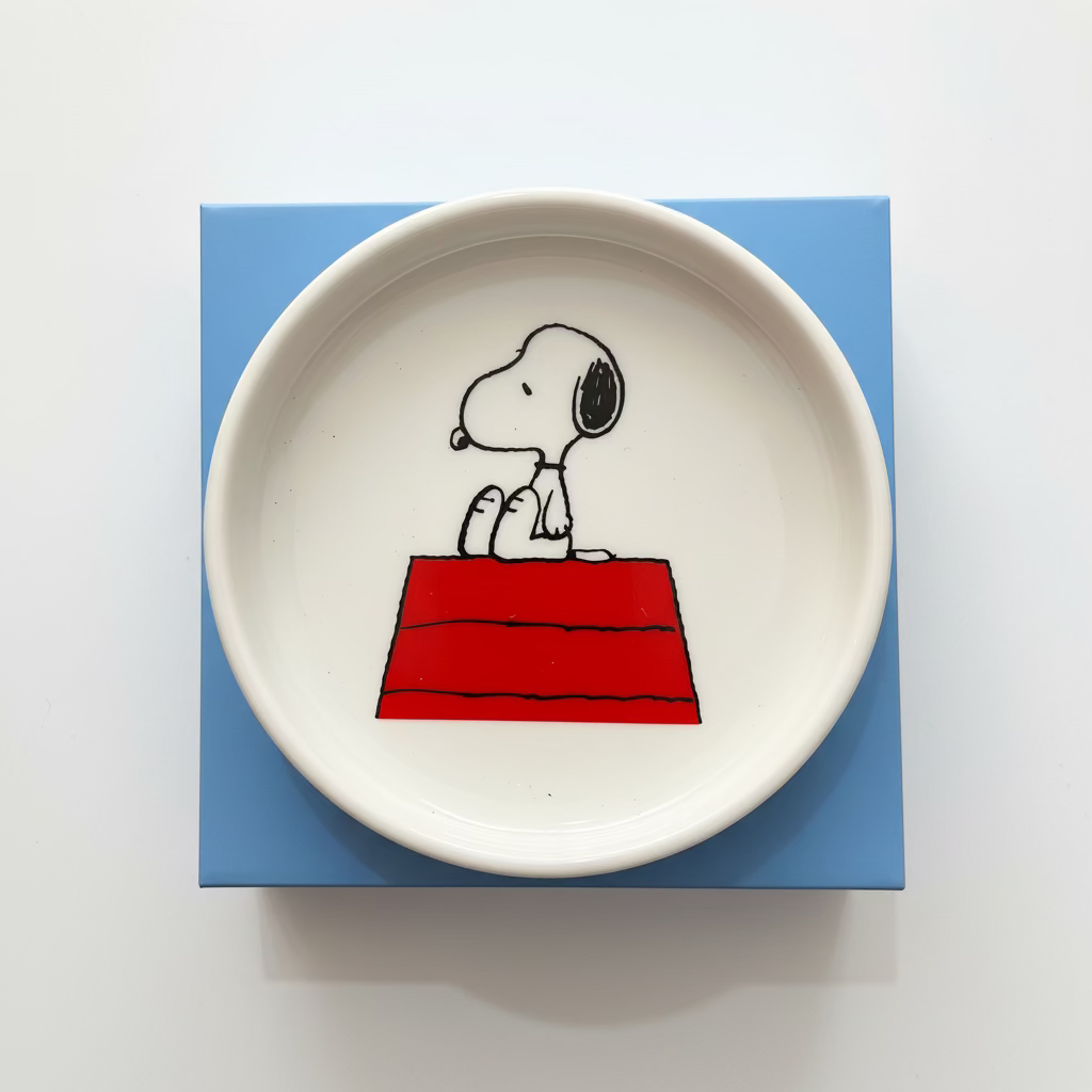 Snoopy Home Round Trinket Dish