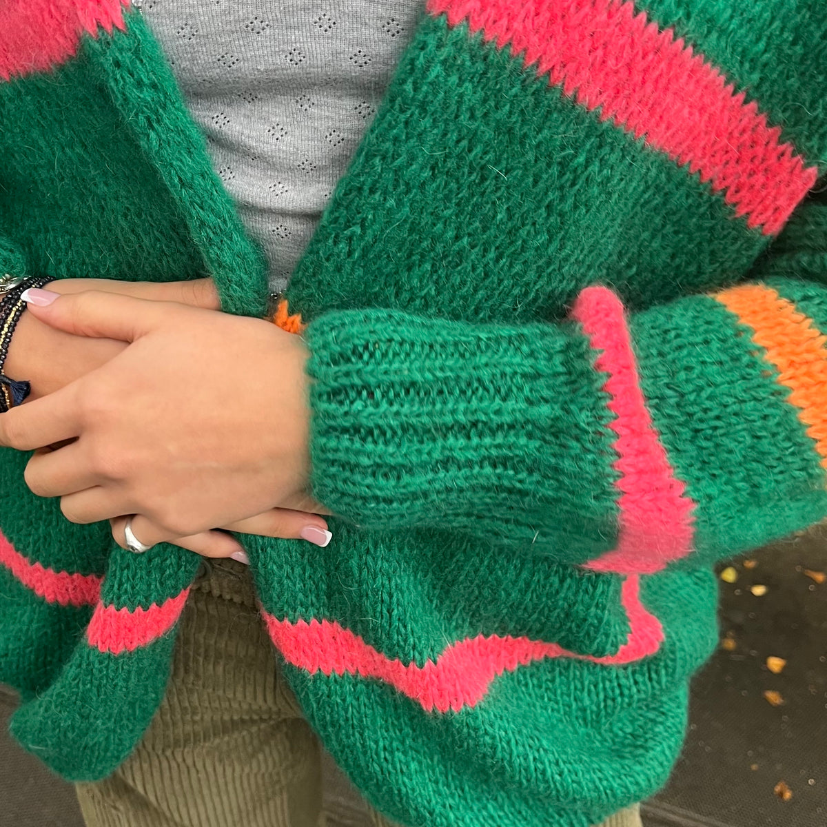 *NEW* Emerald Stripe Cardigan