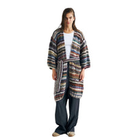 Florence with Belt Dark Multi