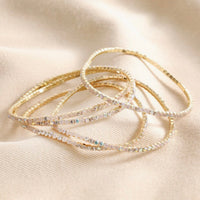 Crystal Tennis Bracelets Diamanté