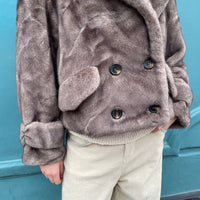 Jayley Faux Fur Jacket Mink