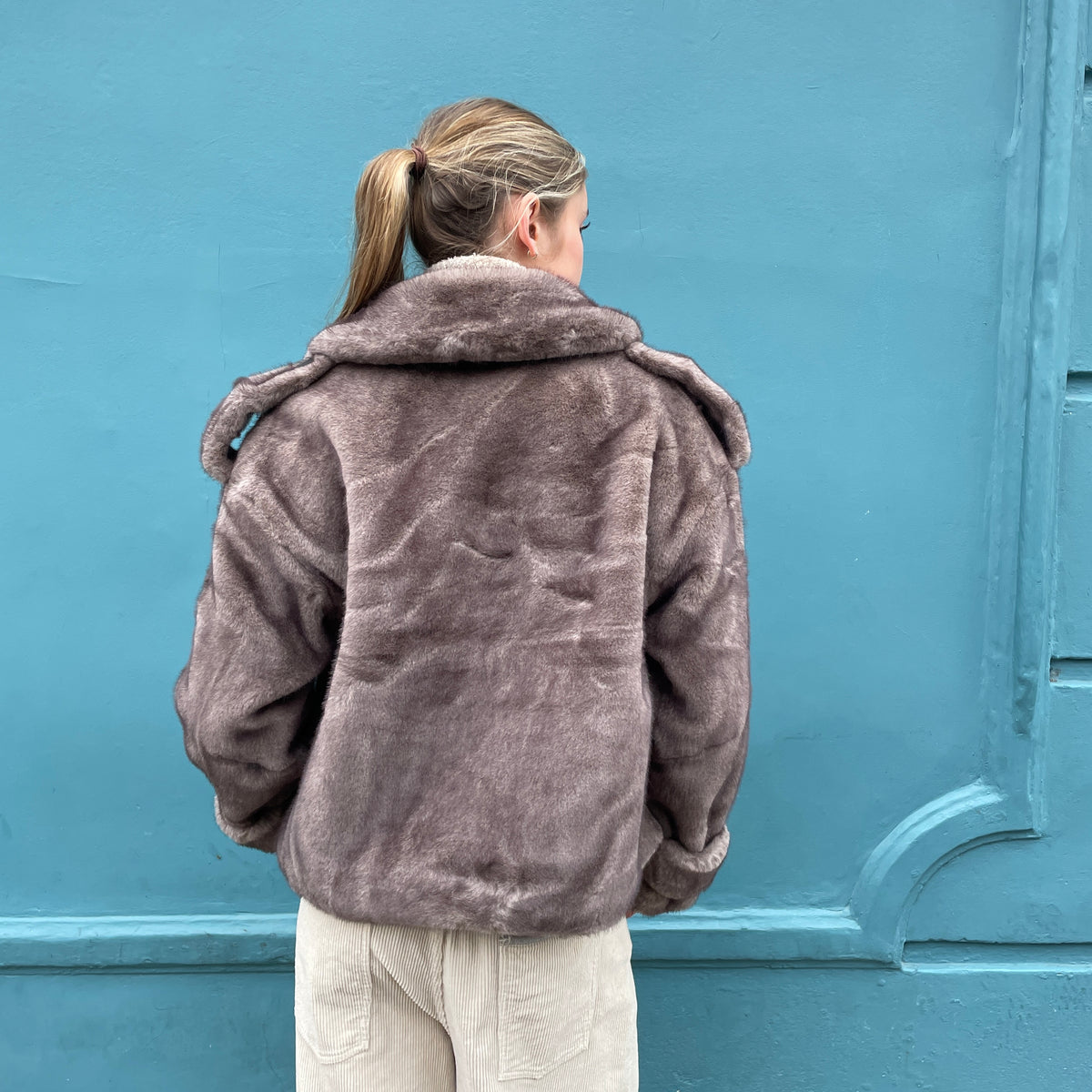 Jayley Faux Fur Jacket Mink