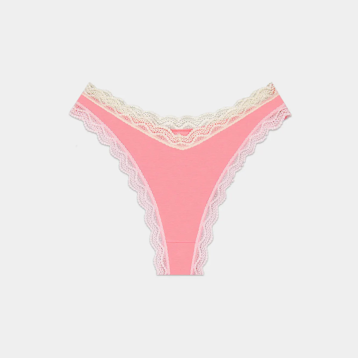 *NEW* Stripe & Stare Dipped Thong Geranium Pink