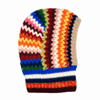 *AW26* Crochet Balaclava Rainbow