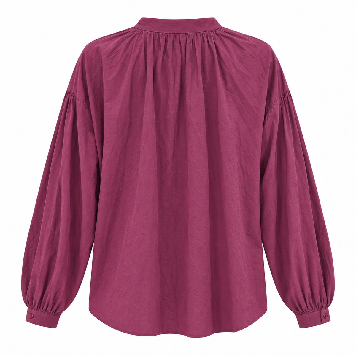 Lightweight Cotton Shirt Wine