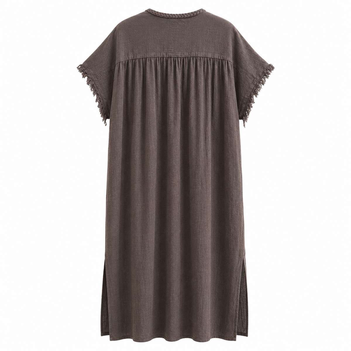 *NEW STYLE* Embroidered Cover-Up chocolate