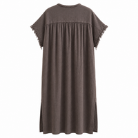 *NEW STYLE* Embroidered Cover-Up chocolate