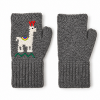 Peruvian Mittens Grey