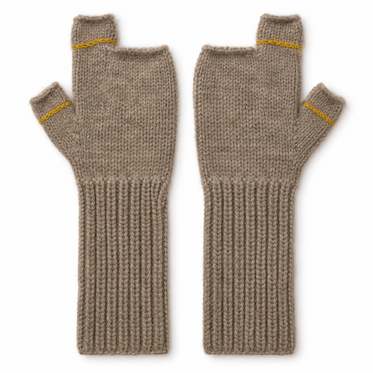 Ring Mittens Natural