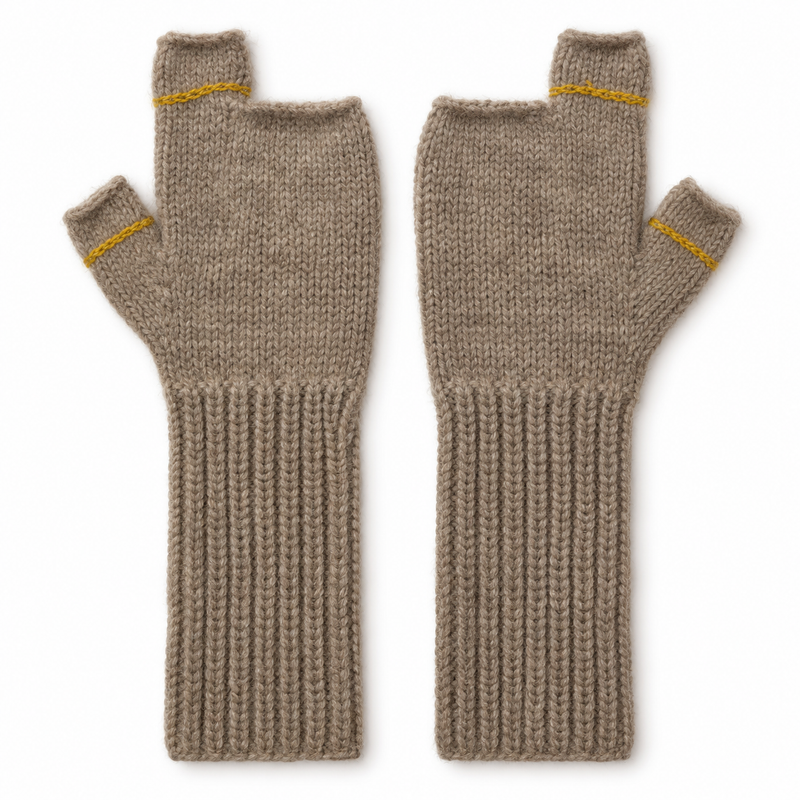 Ring Mittens Natural