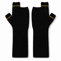 Ring Mittens Black