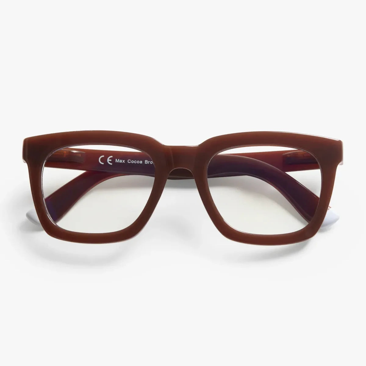 *NEW* Readers Max Glossy Cocoa Brown