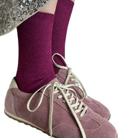 *AW26* Vegas Sparkle Socks Berry Pink