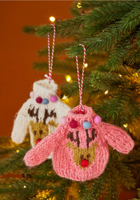 Rudolph Knitted Jumper White Dec