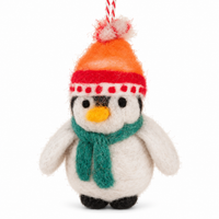 Penguin Green Scarf Dec