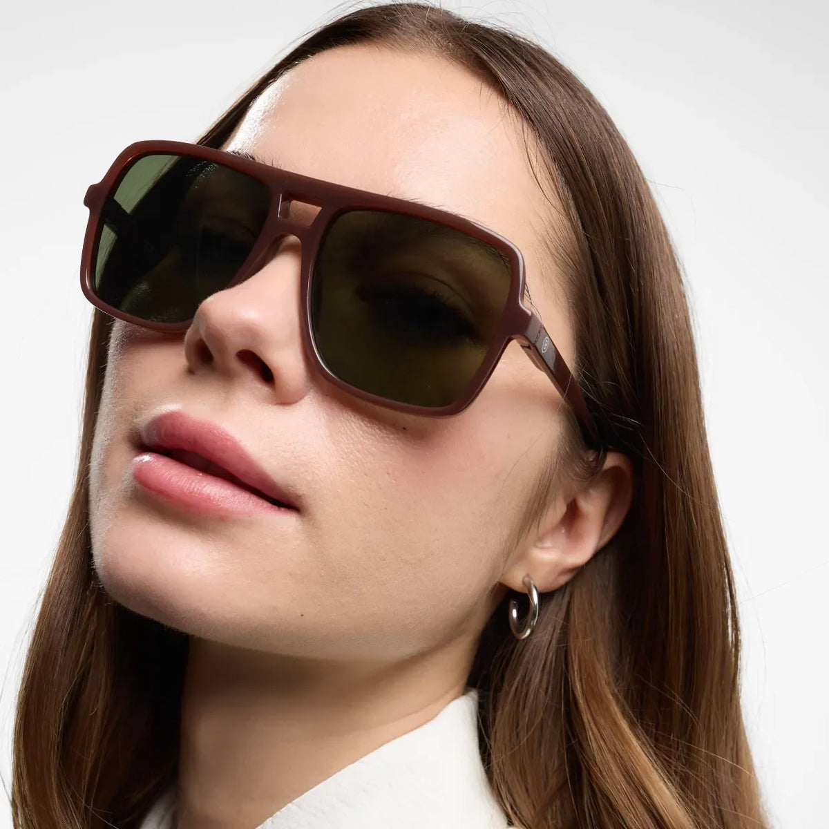 *NEW* Sunglasses Jake Glossy Cocoa Brown