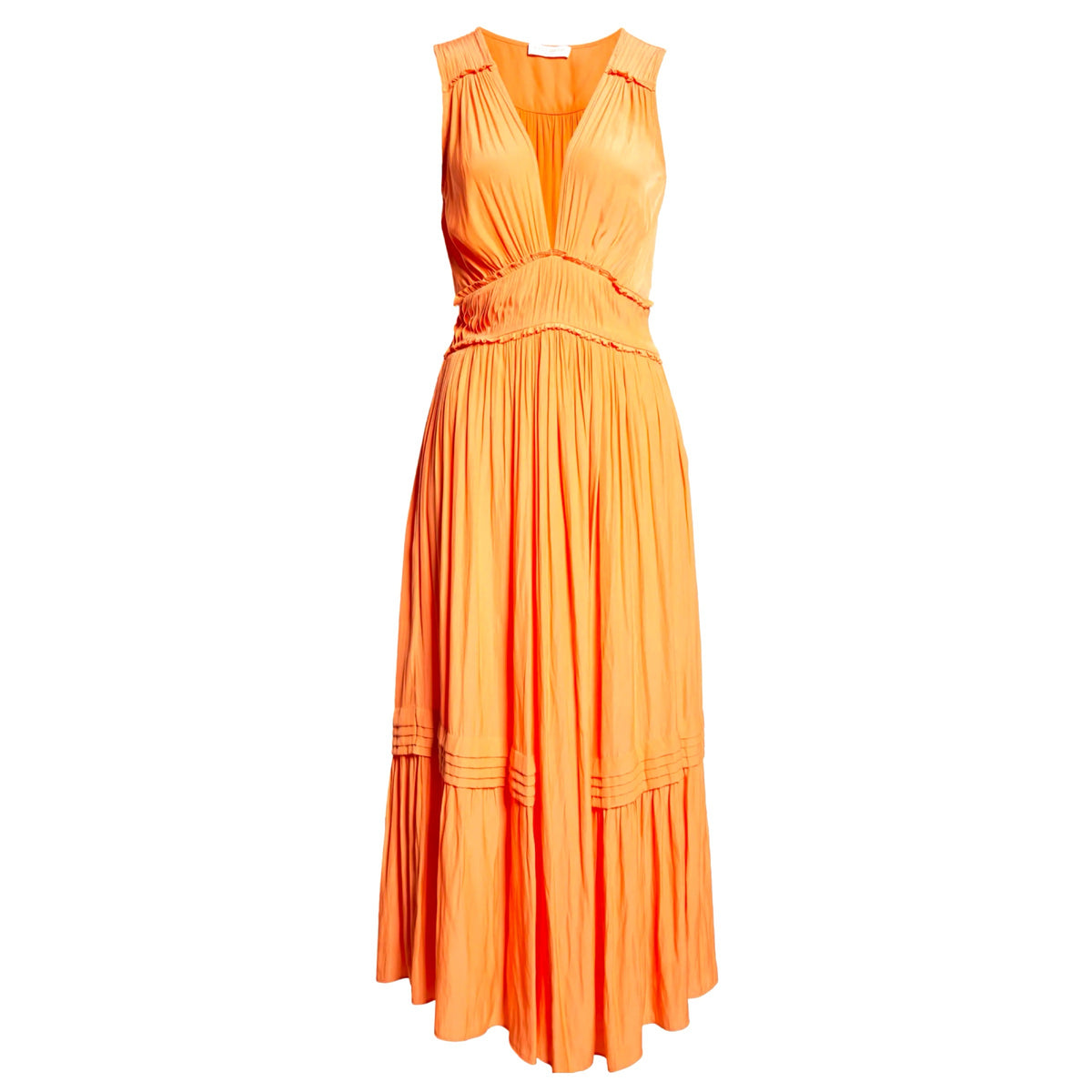 Ramy Brook Deirdre Dress Tropical Orange