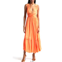 Ramy Brook Deirdre Dress Tropical Orange